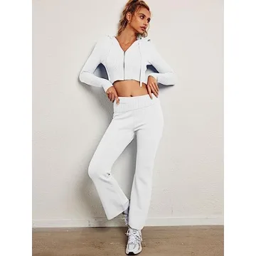 Cozy LILLUSORY Two-Piece Knitted Set for Comfort & Style