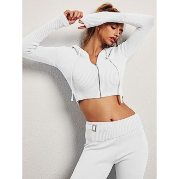 Cozy LILLUSORY Two-Piece Knitted Set for Comfort & Style