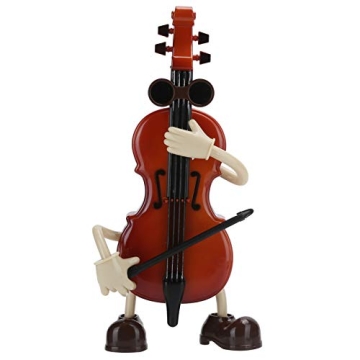 MOUMOUTEN Cello Music Box for Vintage Decor Gift