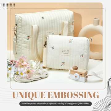 Paterr Adorable 2 Pcs Diaper Bag Set for Parents - Cute & Functional