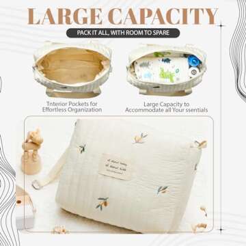 Paterr Adorable 2 Pcs Diaper Bag Set for Parents - Cute & Functional