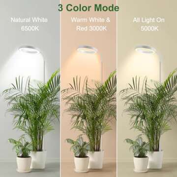 Wolezek Full Spectrum Grow Lights for Indoor Plants