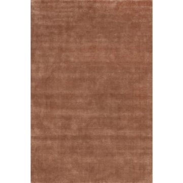 Rugs USA x Arvin Olano Arrel Speckled Wool-Blend Area Rug - 5x8 Area Rug Modern Brick for Living Room Bedroom Dining Room