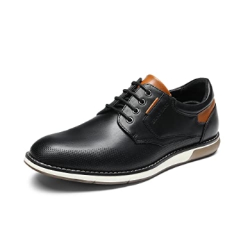 Bruno Marc Men's Casual Dress Oxfords - Stylish & Comfortable Derby Sneakers for Every Occasion