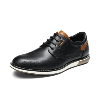 Bruno Marc Men's Casual Dress Oxfords - Stylish & Comfortable Derby Sneakers for Every Occasion