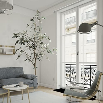 Vickerman 8' Artificial Olive Tree - Lifelike Home Decor