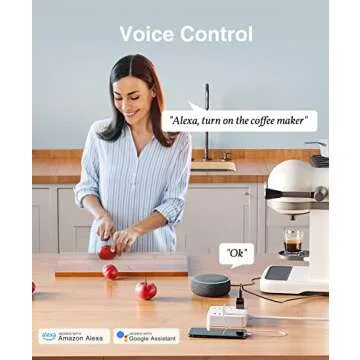 GHome Smart Plug Power Strip, WiFi Surge Protector Outlet Extender Work with Alexa, Google Home, APP Control, Timer Function, Wall Outlet with 3 USB Ports, 3 Outlets, Adapter Plug Extender,10A/1200W