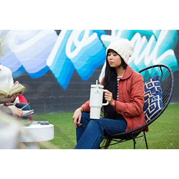 STANLEY Adventure Quencher 40 oz Travel Tumbler - Cream Color