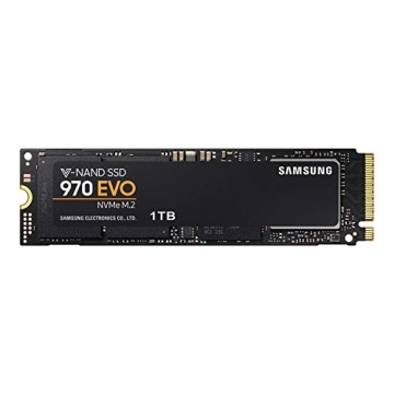 Samsung 970 EVO SSD 1TB - Blazing Fast M.2 NVMe Solid State Drive with Security and Performance