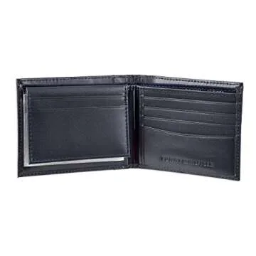 Tommy Hilfiger Slimfold Wallet - Genuine Leather, Stylish & Durable