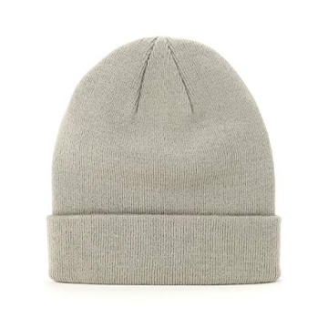 Nike Unisex Sideline Beanie Cap - Grey/White Fashionable Warmth