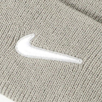 Nike Unisex Sideline Beanie Cap - Grey/White Fashionable Warmth
