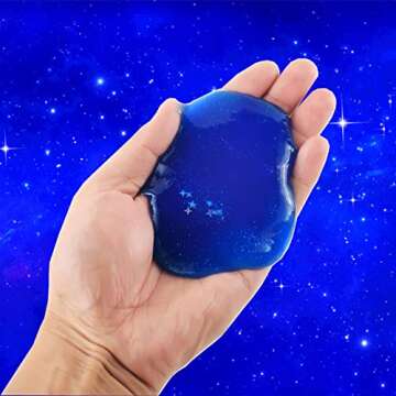 Blue Galaxy Star Slime 24 Pack Kids Party Favor