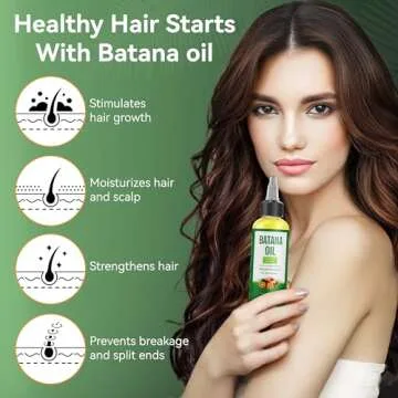 ZIIDII Batana Oil for Hair Growth 100% Pure and Natural Raw Batana Oil Organic Hair Oil from Honduras, Promotes Hair thickness and Repair Damaged Hair, 120ml