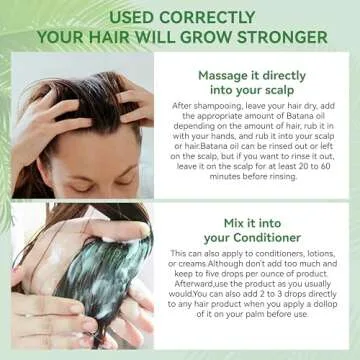 ZIIDII Batana Oil for Hair Growth 100% Pure and Natural Raw Batana Oil Organic Hair Oil from Honduras, Promotes Hair thickness and Repair Damaged Hair, 120ml