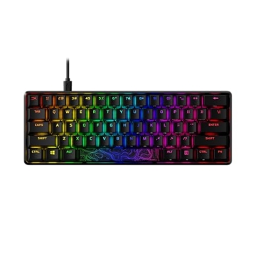 HyperX Alloy Origins 60 - Compact Mechanical Gaming Keyboard with RGB