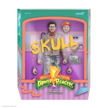 Super7 ULTIMATES Power Rangers Skull 7" Action Figure Collectible