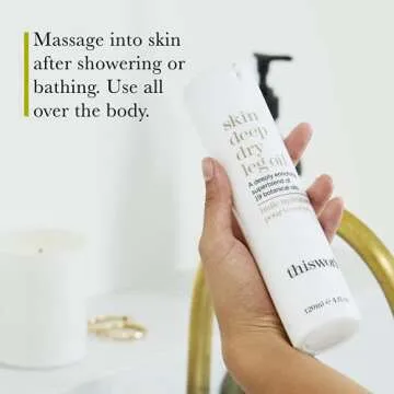 This Works Skin Deep Dry Leg Oil for Soft, Shiny Skin