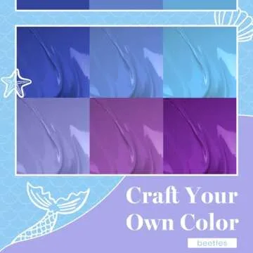 Beetles Gel Nail Polish Kit in Vibrant Blue Purple Shades