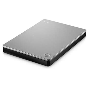Seagate Backup Plus Slim for Mac 1TB External Hard Drive HDD – USB 3.0, Time Machine Compatible, 2...