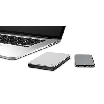 Seagate Backup Plus Slim 1TB External Hard Drive for Mac