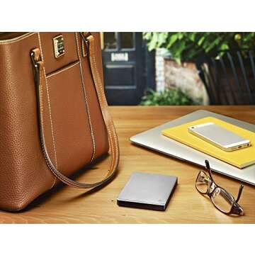 Seagate Backup Plus Slim 1TB External Hard Drive for Mac