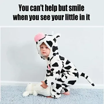 Baby Cow Costume for Toddlers 1-5 Years - Fun & Cozy Outfit