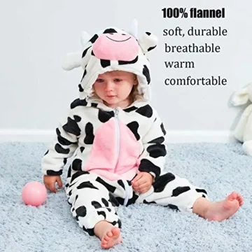 Baby Cow Costume for Toddlers 1-5 Years - Fun & Cozy Outfit