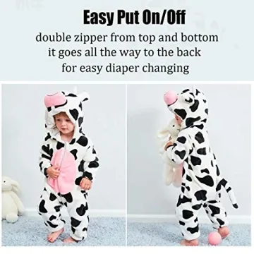 Baby Cow Costume for Toddlers 1-5 Years - Fun & Cozy Outfit
