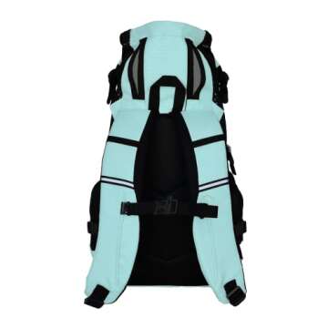 K9 Sport Sack | Dog Carrier Adjustable Backpack (Medium, Plus 2 - Summer Mint)