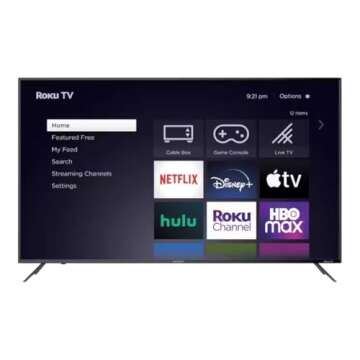 Element 65" 4K UHD Roku Smart TV with HDR10 Visuals