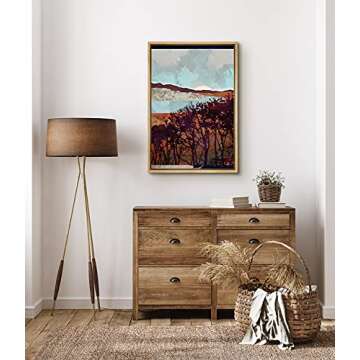 Vibrant SIGNFORD Framed Canvas Art for Home Decor