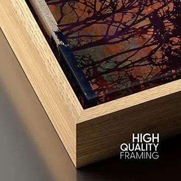 Vibrant SIGNFORD Framed Canvas Art for Home Decor