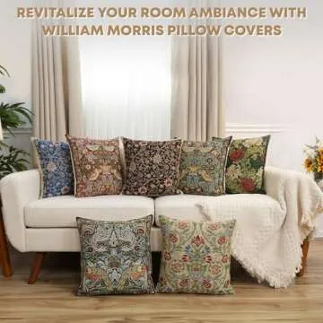 Elegant Green Tree Decorative Pillow Covers for Cozy Homes