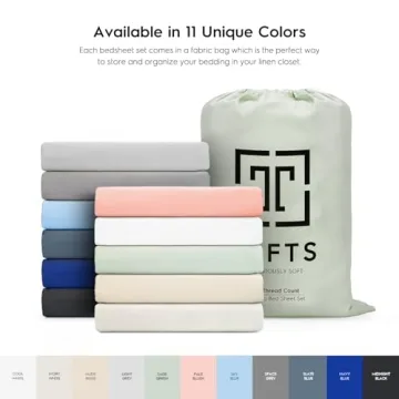 Queen Bamboo Sheets Set - Luxuriously Soft & Cooling