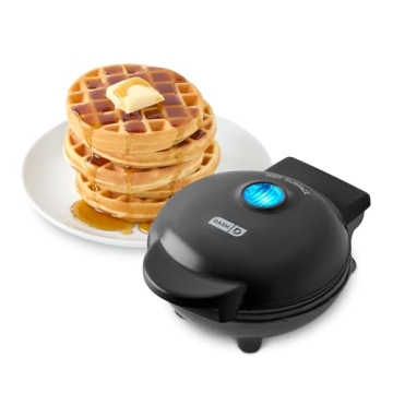 Compact DASH Mini Waffle Maker for Easy Homemade Waffles