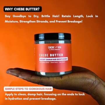 Uhuru Naturals Chebe Hair Butter - Deep Conditioning Treatment