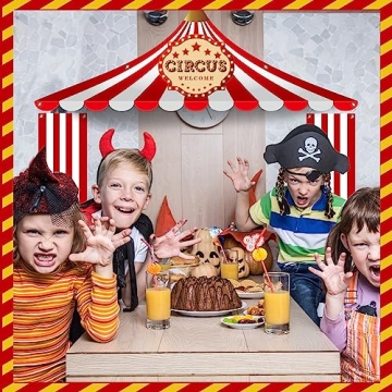 Preboun 3 Pcs Circus Tent Decorations for Parties