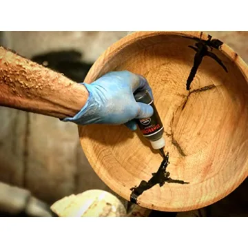 Starbond Black Medium Thick CA Glue for Woodworking Crafts