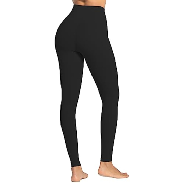 High Waisted Yoga Leggings with Pockets for Women