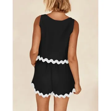 PRETTYGARDEN Women's 2 Piece Beach Vacation Outfits