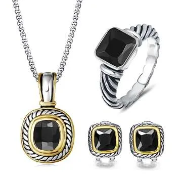 Elegant Twisted Cable Wire CZ Ring for Women