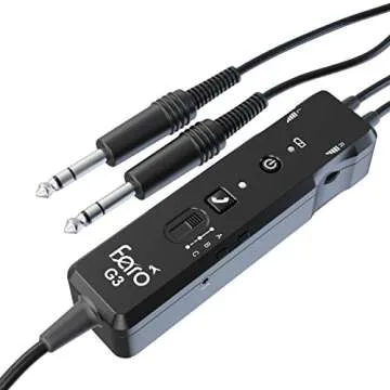 Lightweight Faro G3 Aviation Headset with Bluetooth and ANR