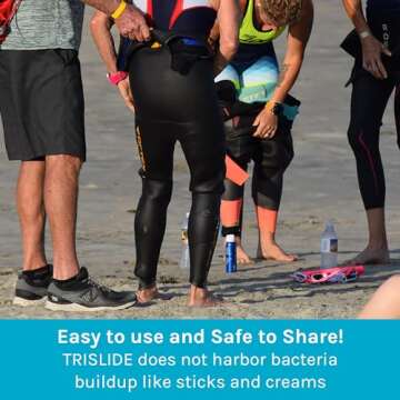 TRISLIDE Anti-Chafe Spray for Long-Lasting Skin Protection