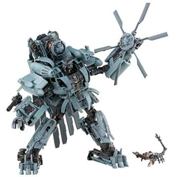 Hasbro Transformers Movie Masterpiece MPM-13 Blackout and Scorponok Action Figures, Gray,(F3094)