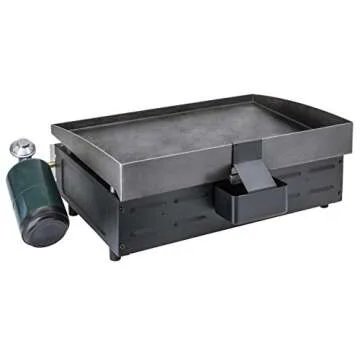 Blackstone 22" Tabletop Griddle w/Stainless Steel Faceplate with 22 inch Water-Resistant 600D Cover