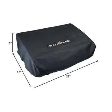 Blackstone 22" Tabletop Griddle w/Stainless Steel Faceplate with 22 inch Water-Resistant 600D Cover