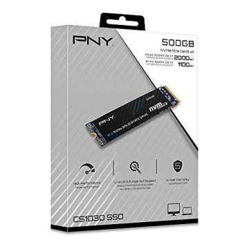 PNY CS1030 500GB NVMe SSD - Lightning Fast Upgrade Option