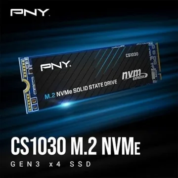 PNY CS1030 500GB NVMe SSD - Lightning Fast Upgrade Option