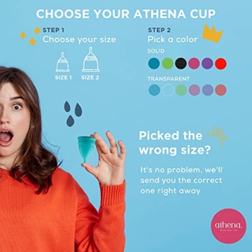 Athena Menstrual Cups - Soft Reusable Period Cups
